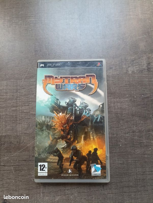 Jeu MYTRAN WARS Pour PSP PlayStation Portable - Édition Française, état Comme Neuf