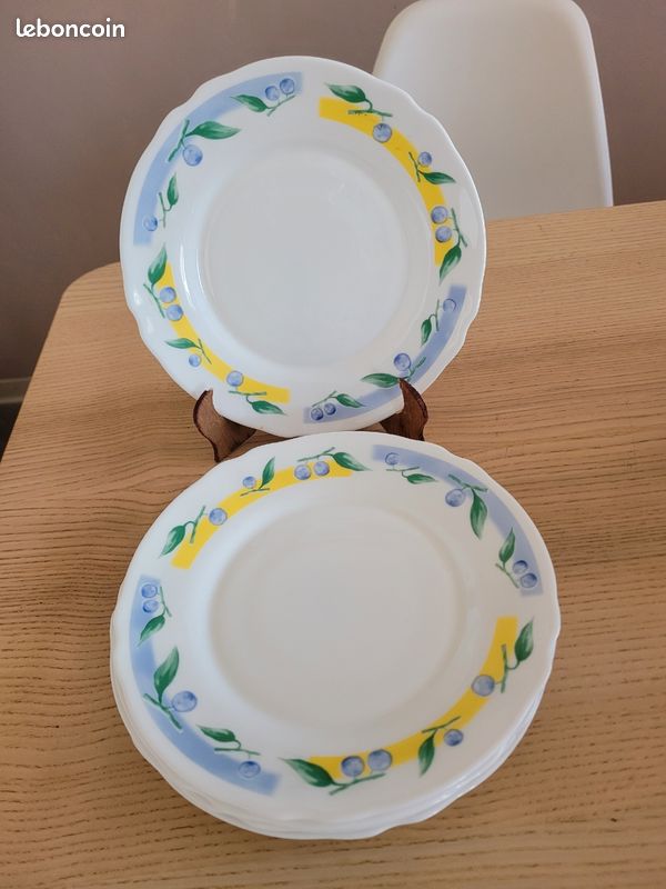Années 1900 ~ SCD Limoges France ~ Petite assiette ancienne en porcela – FRENCH VINTAGE TRÉSOR