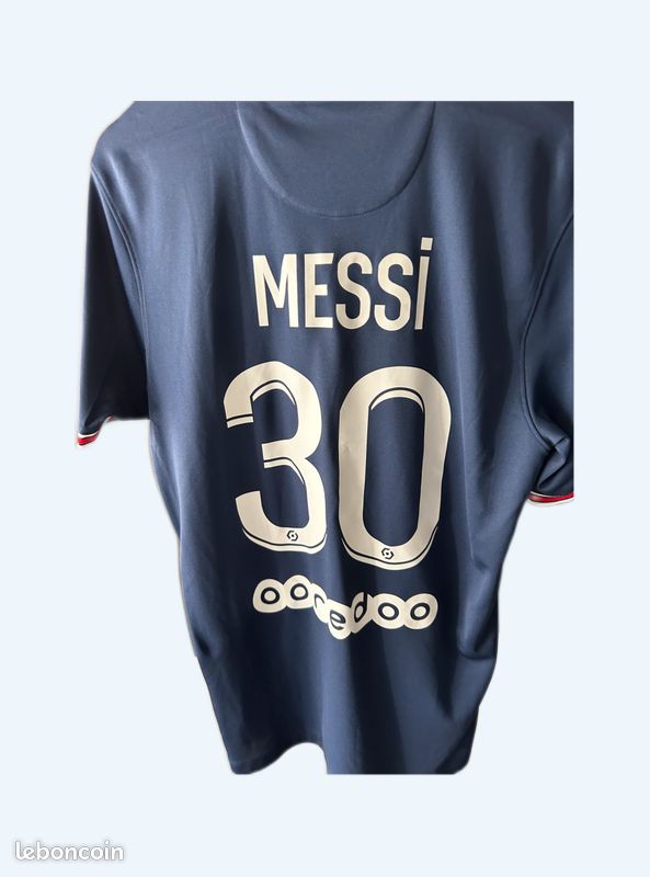 Maillot PSG Extérieur 2021/2022 Lionel Messi #30 - Nike Taille M - Neuf