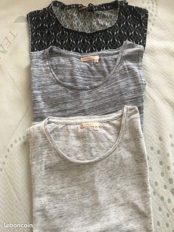 Lot de 3 débardeurs femme Bizzbee (image 1)