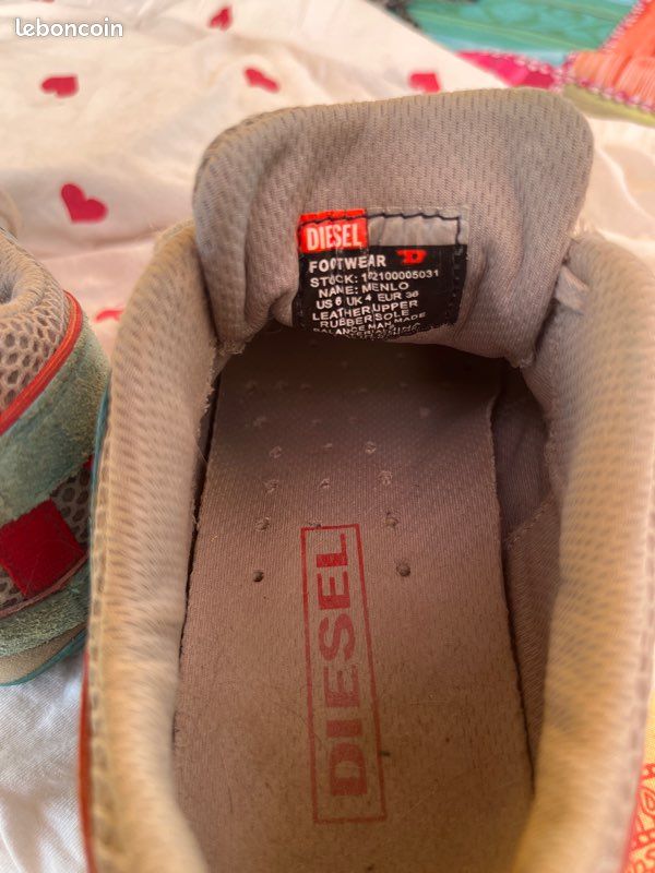 Basket femme ou enfant de la marque diesel taille 36 (image 5)