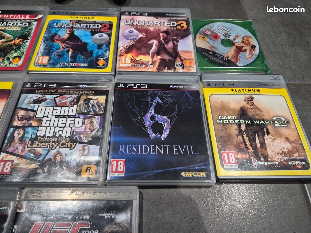 Console PS3 Slim 500 Go + 12 jeux (image 3)
