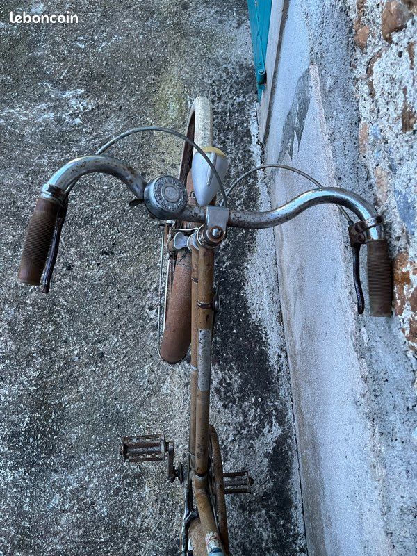 Roue Avant Vintage Diamant Pour Vélo Ancien - Pneu Français, Style Eroica, Occasion