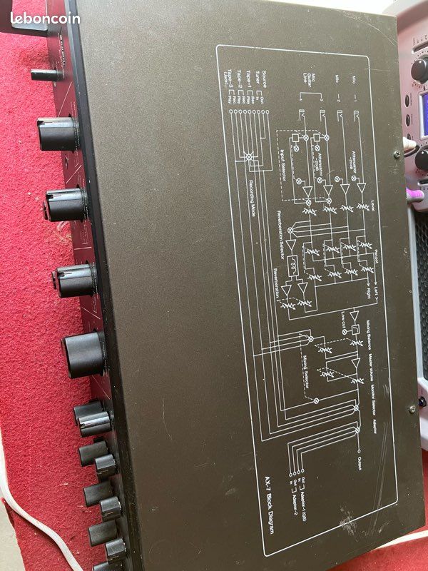 Préamplificateur Sansui AUDIO MIXER AX7 (image 3)