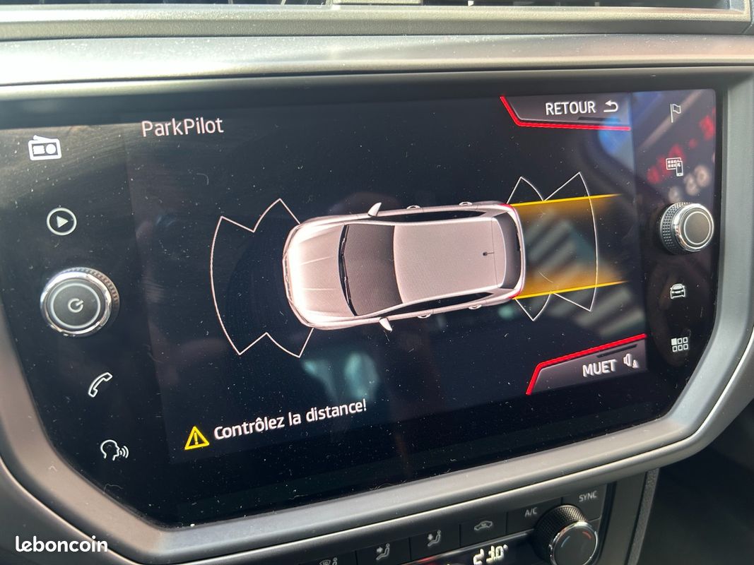 SEAT IBIZA Entretien complet-Carplay-Clim automatique-Radar AV/AR-Garantie 12 mois (image 7)