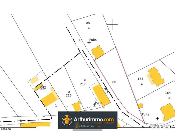 Terrain 1100 m² Boissy-le-Châtel