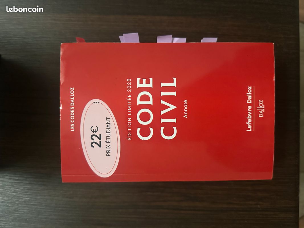 Code civil 2025 (image 1)