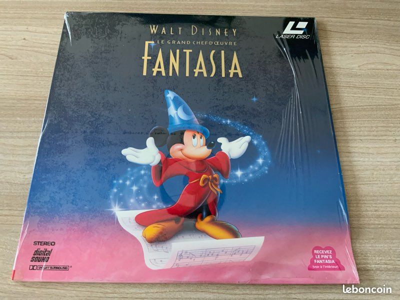 Collection laserdisc Walt Disney divers titres aux choix (image 1)