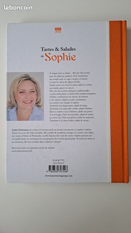 Livre tartes et salades de Sophie (image 2)