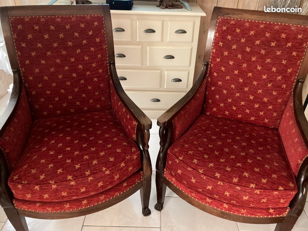 2 fauteuils bergère (image 1)