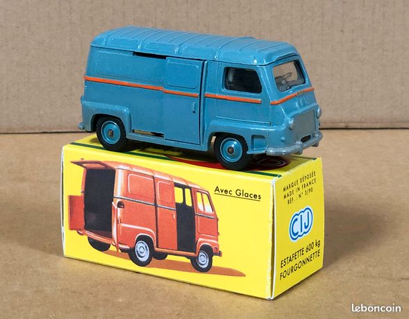 OCCASION 1/43 C.I.J. EUROPARC RENAULT ESTAFETTE REF 3/92 AVEC BOITE COPIE