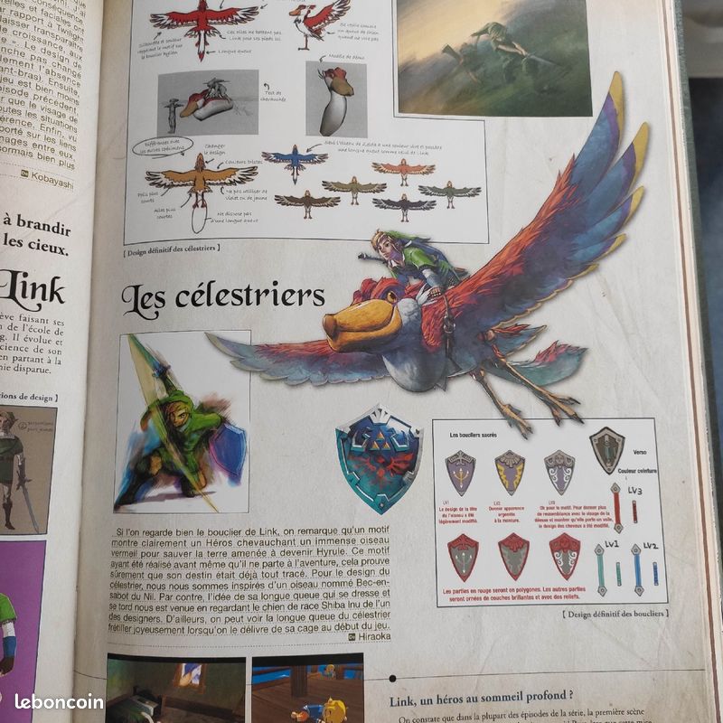ZELDA HYRULE HISTORIA beau livre collection (image 7)