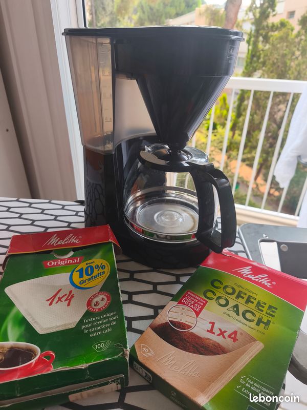 Cafetière Melitta avec 90 filtres (image 1)