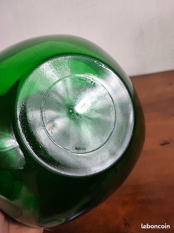 Saladier Vintage Duralex – Vert – Forme Carrée – Verre Trempé