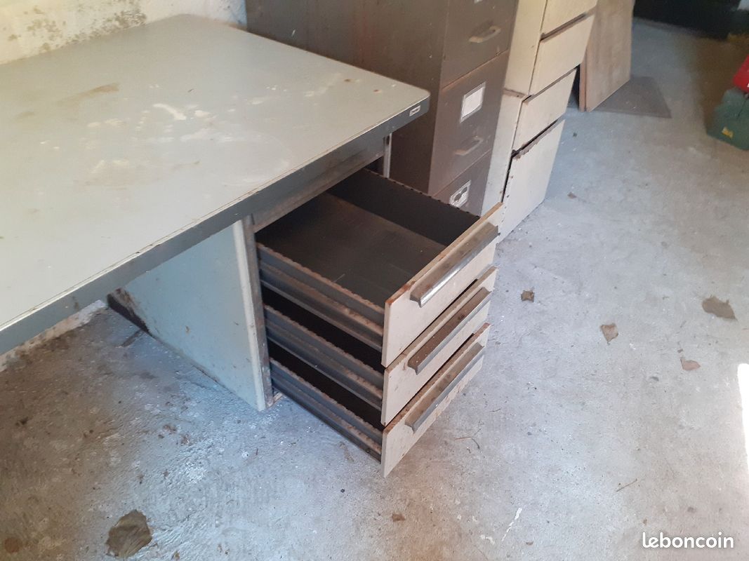 Bureau vintage métal (image 6)