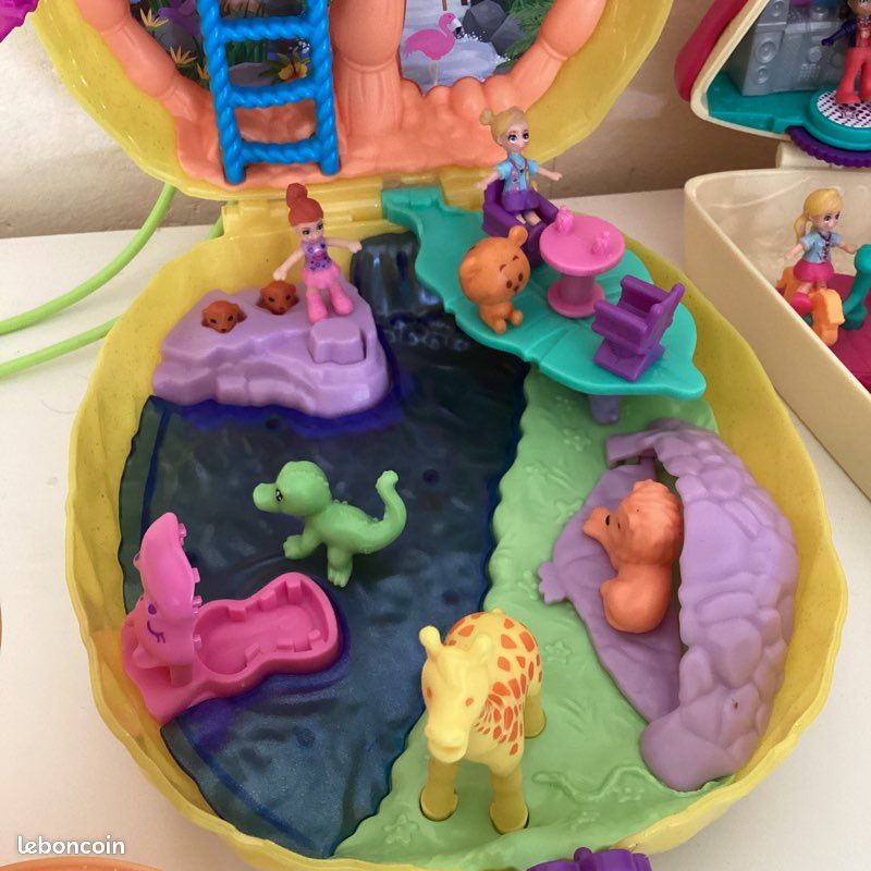 Lot de mini univers polly pocket ananas pinata corgi gâteau (image 6)