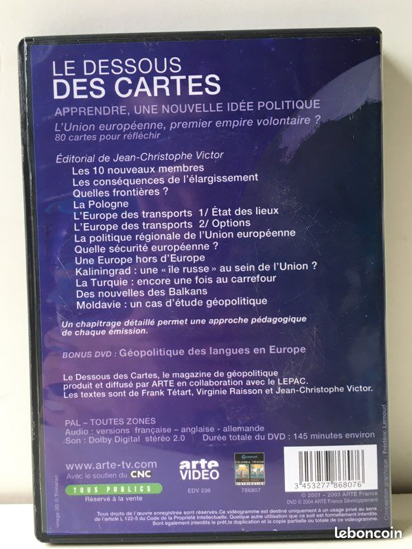Dvd le dessous des cartes l’europe une alternative ? (image 2)