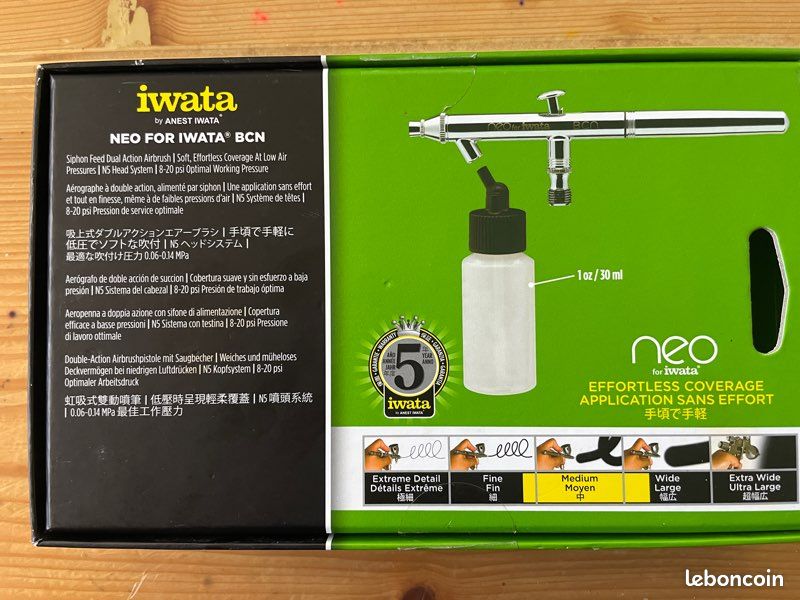 Aérographe Neo Iwata (image 3)