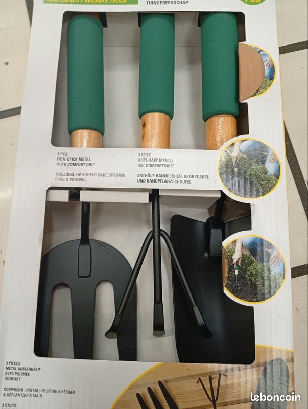 Set d'outils de jardinage 3 pièces (image 6)