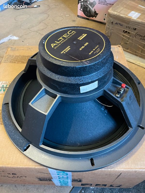 Paire ALTEC 416-8b (membranes GPA neuves) (image 5)