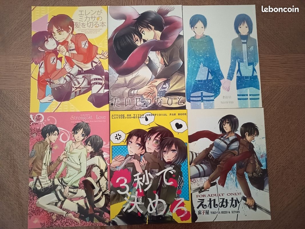 Lot fanbook attack on Titan (image 1)