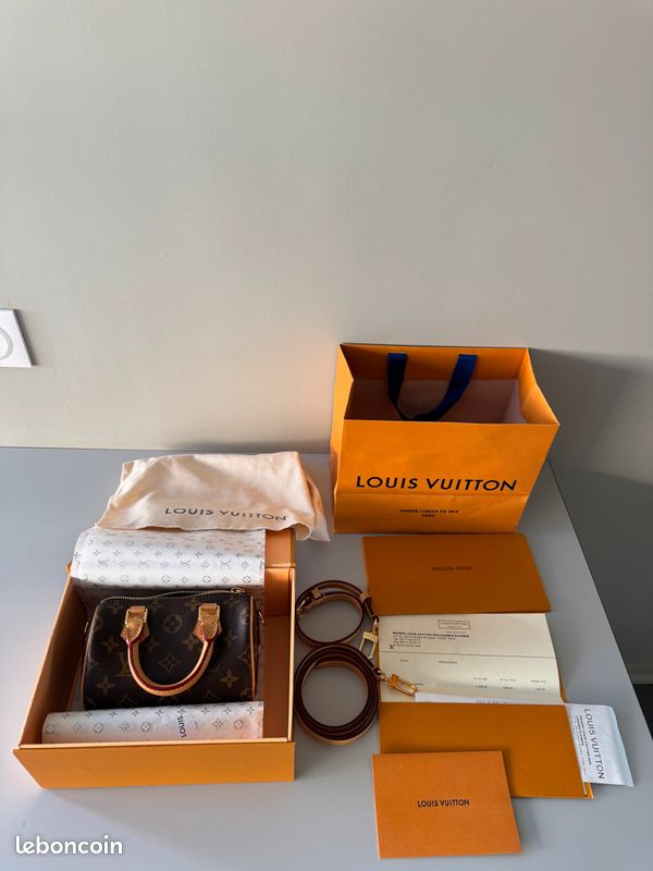 Sac Louis Vuitton nano speedy (image 1)