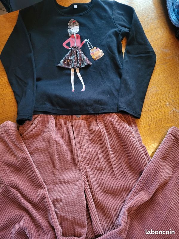 Pantalon velours (image 3)