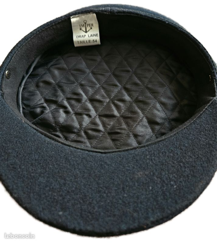 Casquette De Marin Française Taille 54 - Nyls Création, Bleu, Neuf Avec Étiquettes