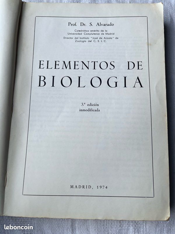 Livre Elementos de Biologia 3a edición (image 2)