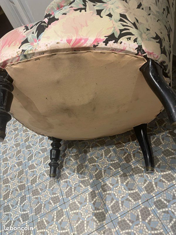 Fauteuil, vintage, dessin 50 (image 3)