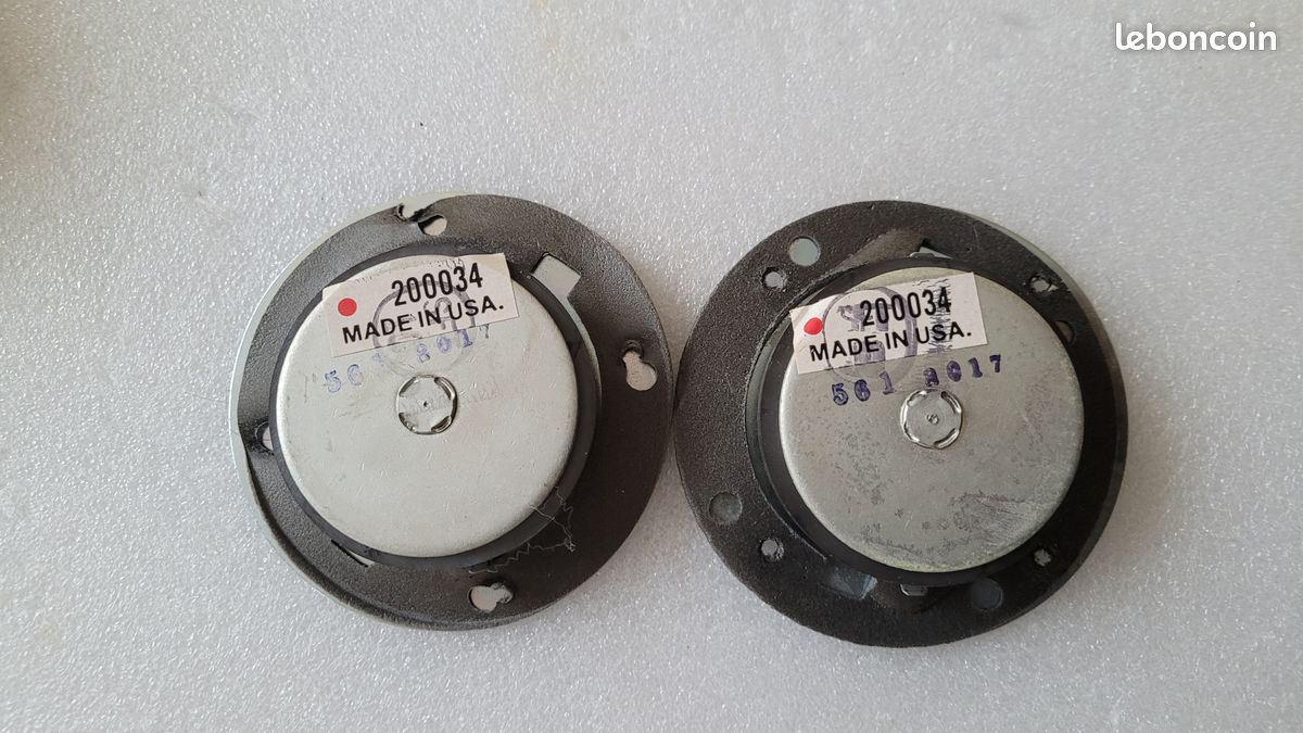 Paire de haut parleur / beyma cp21f / tweeter a compression à