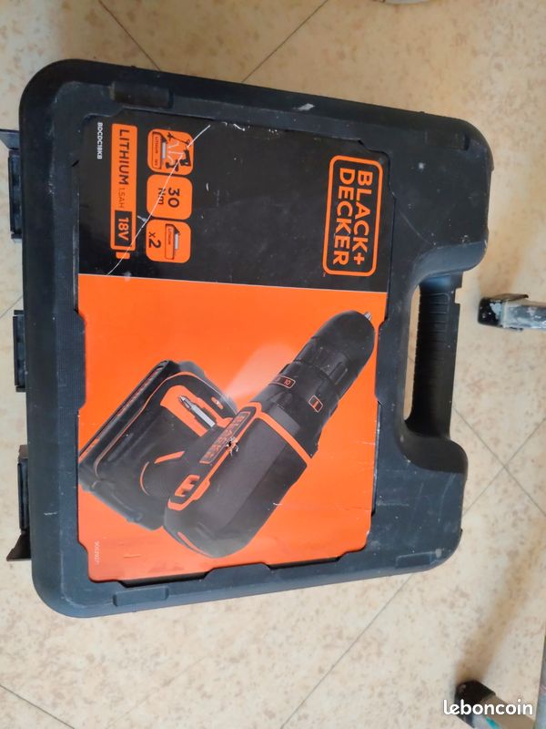 Visseuse sans fil black & decker (image 1)