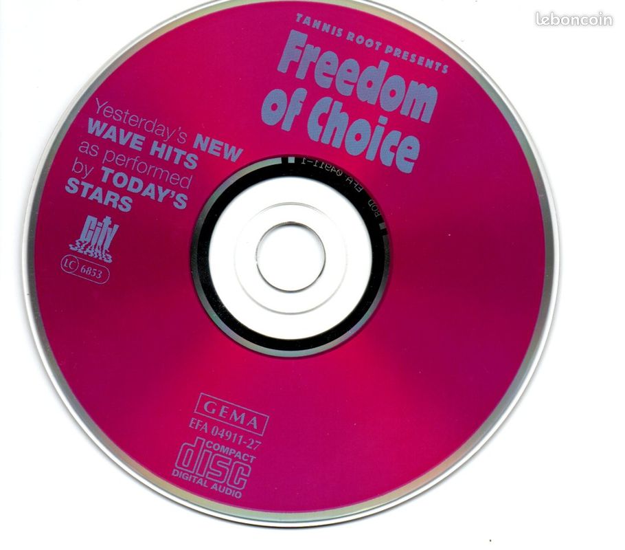 Freedom Of Choice (Yesterday's New Wave Hits As Performed By Today's Stars) - CD (image 3)