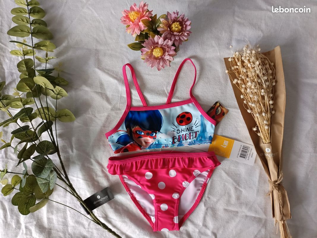 Cadeau Fille Ans Culottes Miraculous Ladybug Pack De (100