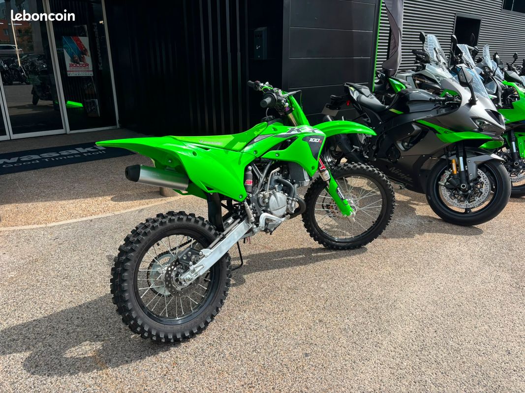KX 85 KAWASAKI 2024 KIT 100CC rare 1h (image 3)