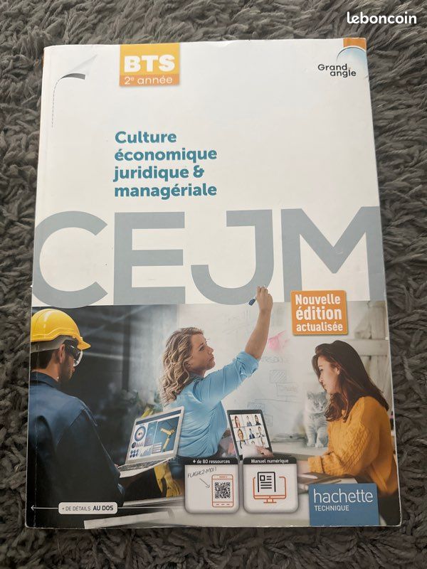 Livre manuel bts cejm 2eme année (image 1)
