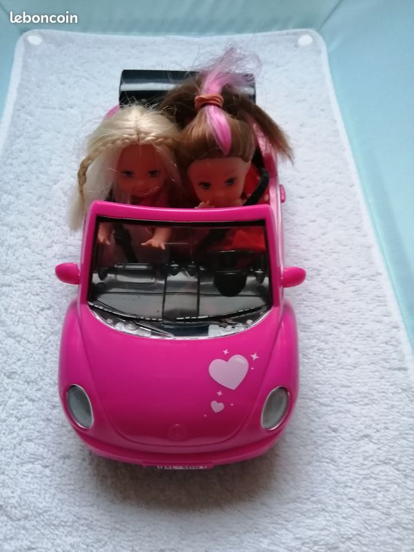 Voiture décapotable avec 2 mini poupées (image 7)