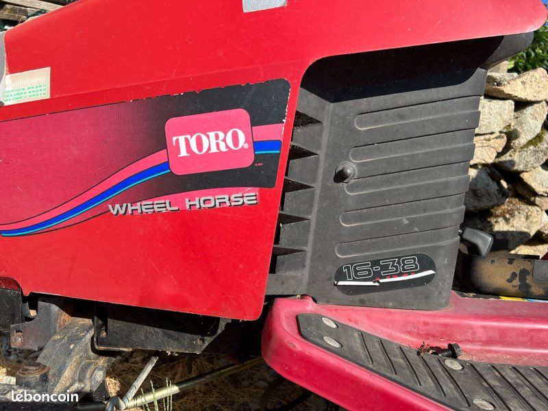 Vend tracteur tondeuse pour pièces TORO 16-38 (image 4)