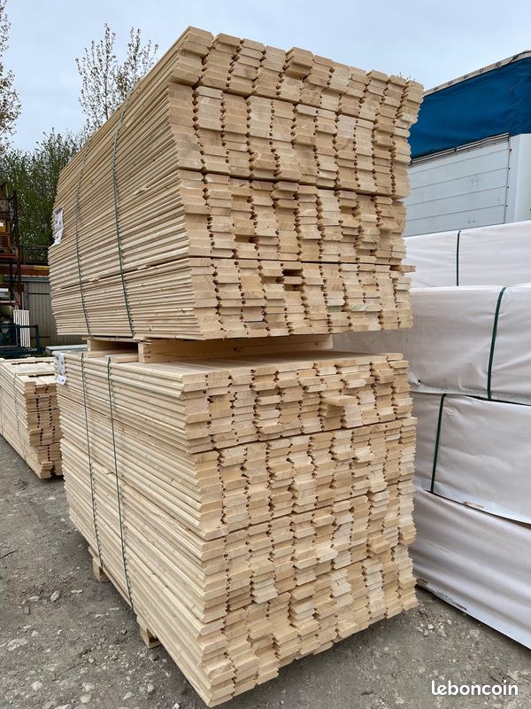 Lames à volet en SAPIN - GROS ARRIVAGE - Construire son volet aux bonnes dimensions voulues - Pour le stock, Appeler avant de venir (image 3)
