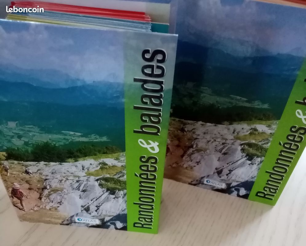 Livre Itinéraires De Randonnée Montagne France - Éditions Atlas - 1983