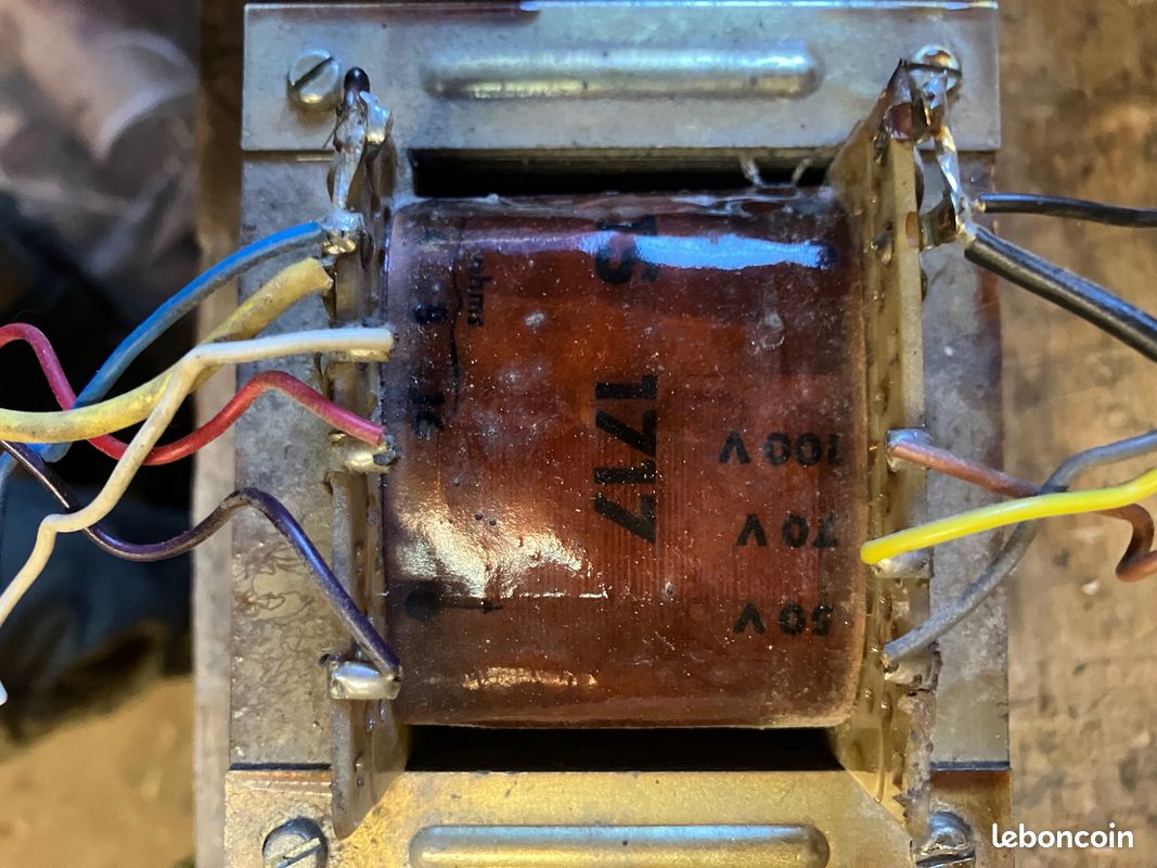 Transformateur Ampli Merlaud et ligne 100 Volts (image 2)