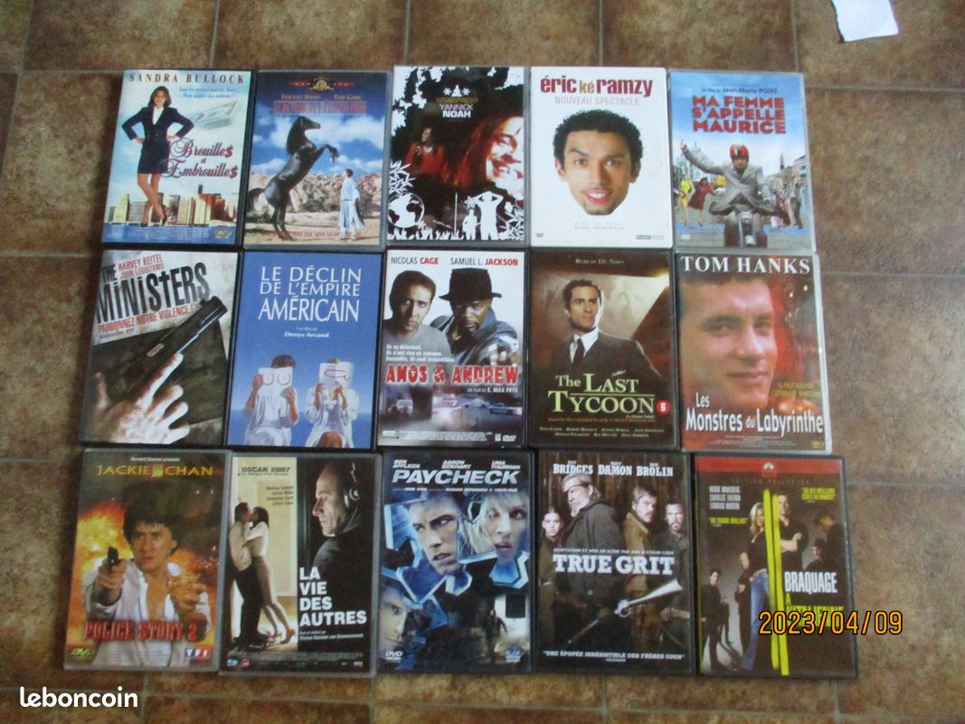 Lot de 15 DVD divers (image 1)