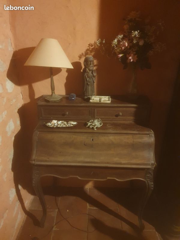 Meuble ancien - bureau secrétaire écritoire (image 1)