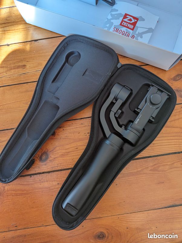 Stabilisateur smartphone Zhiyun Smooth-Q – Complet avec boîte (image 1)