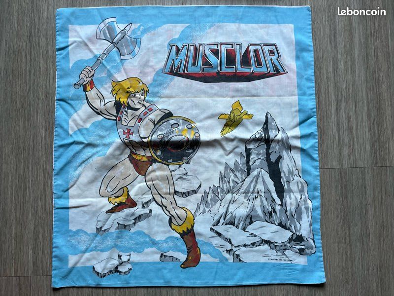 Housse De Couette + Drap 2 Pièces Vintage Les Maîtres De L'Univers MOTU