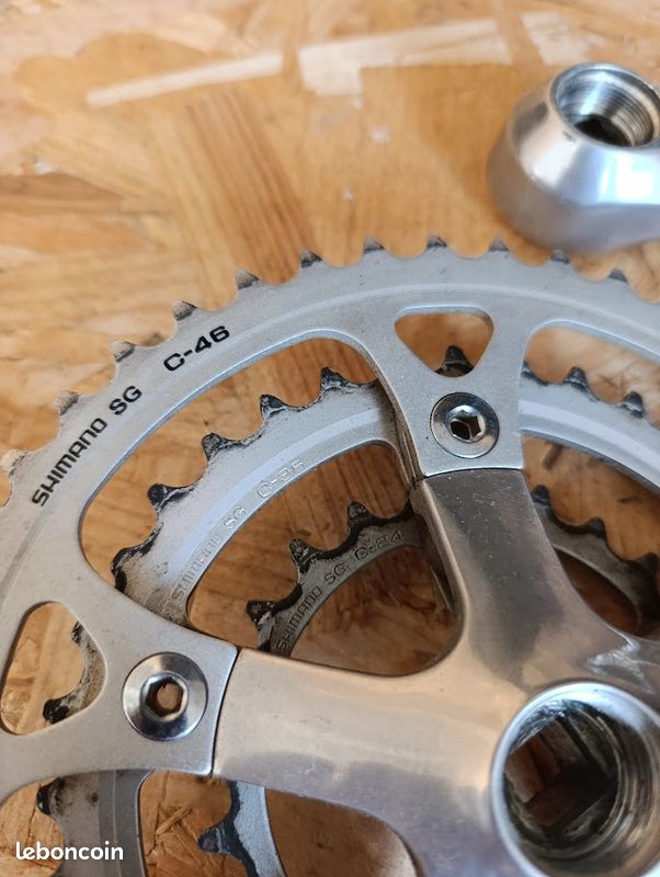 Pédalier VTT vintage Shimano Deore LX FC-M550 Équipements vélos