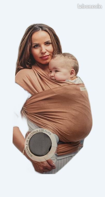 Écharpe portage Tricot-Slen Organic extensible bio Organic