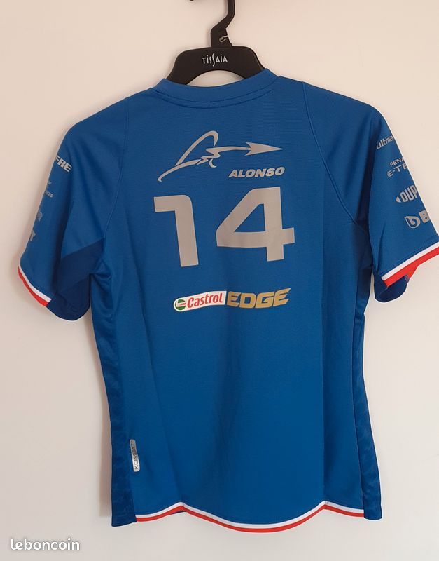 Alonso 2022 Camiseta Alpine F1 Alonso Camiseta Alpine Fernando Alonso F1  Camisetas Online