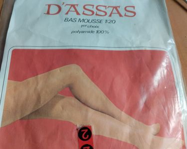 Bas Mousse T1 D'Assas - Polyamide 100% - Lingerie Française Taille 1