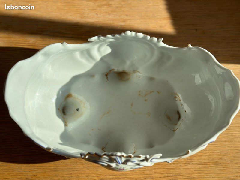 Grande jardinière en porcelaine style Louis XV (image 6)